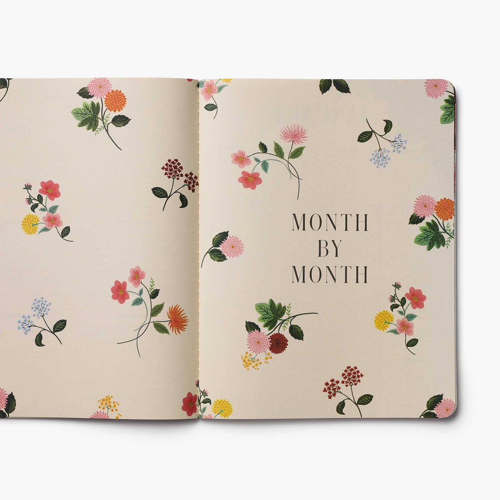 2026 Dahlia 12-Month Slim Appointment Notebook by Rifle Paper Co - Freshie & Zero Studio Shop