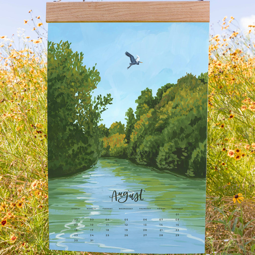 2026 XL Wall Calendar by 1Canoe2 - Natural World - Freshie & Zero Studio Shop