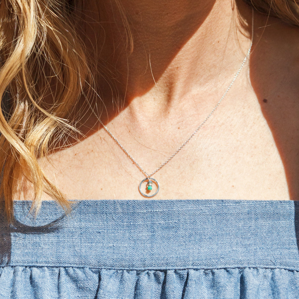 Seedling Azure Necklace - Freshie & Zero Studio Shop