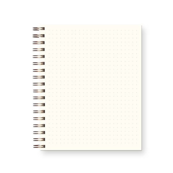 Junk Journal Beads Journal : Dot Grid Notebook - Freshie & Zero Studio Shop