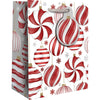 Red and White Ornaments Gift Bag - Freshie & Zero Studio Shop