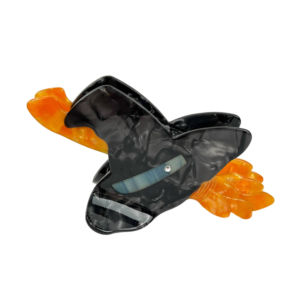 Witch Hat & Broom Hair Claw Clip - Freshie & Zero Studio Shop