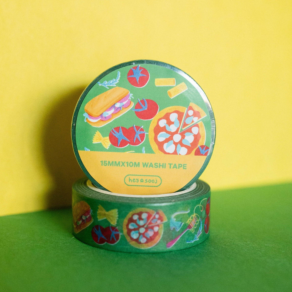 Washi Tape: Italian Food - Freshie & Zero Studio Shop