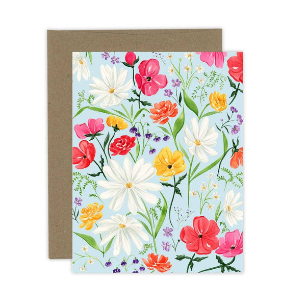 Wildflowers Greeting Card - Freshie & Zero Studio Shop