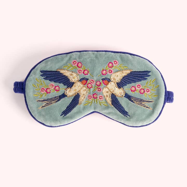 Lavender Velvet Eye Mask - Woodland Owl (Copy) - Freshie & Zero Studio Shop