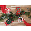Holiday Plaid Appetizer Plates - Set of 4 - Freshie & Zero Studio Shop