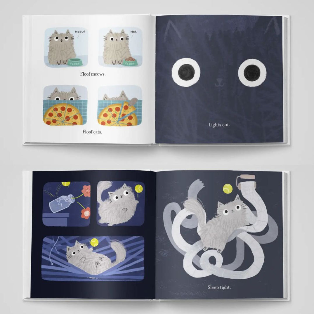 Floof by Heidi McKinnon, a Cat Picture Book– Freshie & Zero