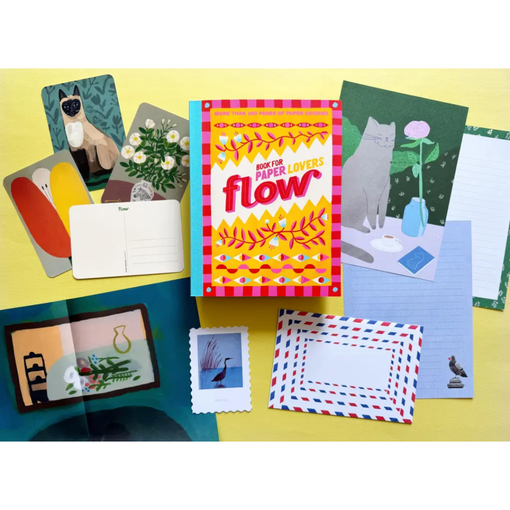 Flow Book for Paper Lovers: 250+ Pages of Paper Goodies - Freshie & Zero Studio Shop