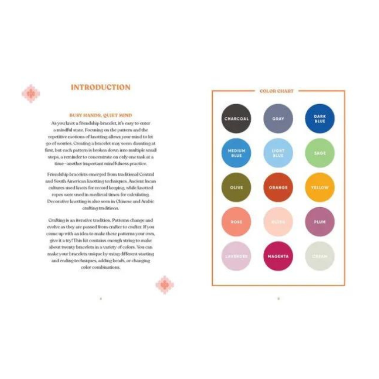 Calm Vibes Friendship Bracelet Kit - Freshie & Zero Studio Shop