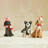 Festive Dogs Felted Wool Ornaments - Freshie & Zero Studio Shop