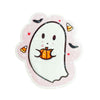 Bootiful Sparkly Ghost Vinyl Sticker - Freshie & Zero Studio Shop