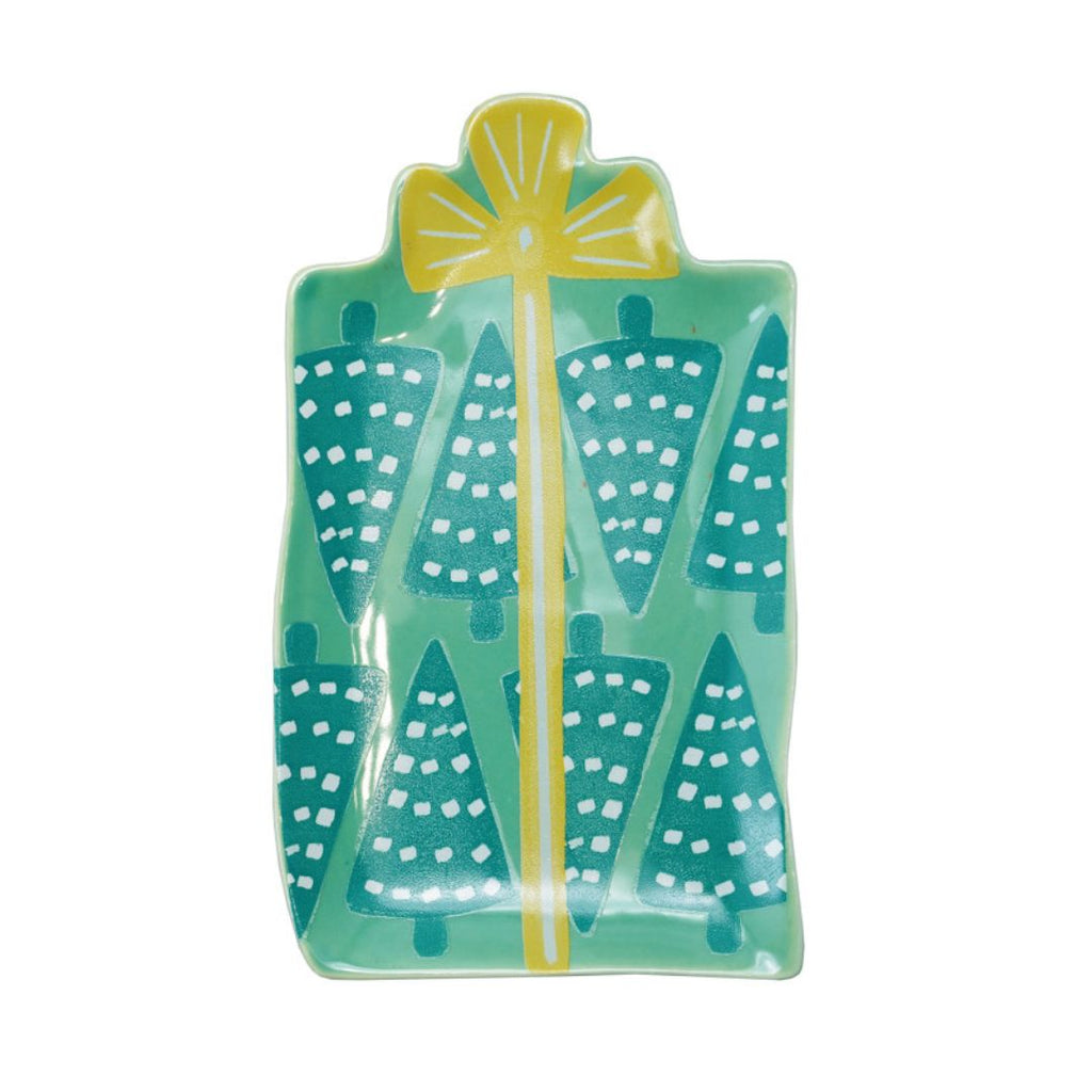 Stoneware Holiday Gift-Box Shaped Dish - Freshie & Zero Studio Shop