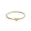 Single Heart Gold Filled Stacking Ring - Freshie & Zero Studio Shop