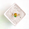 Green Copper Turquoise Mosaic Ring - Freshie & Zero Studio Shop