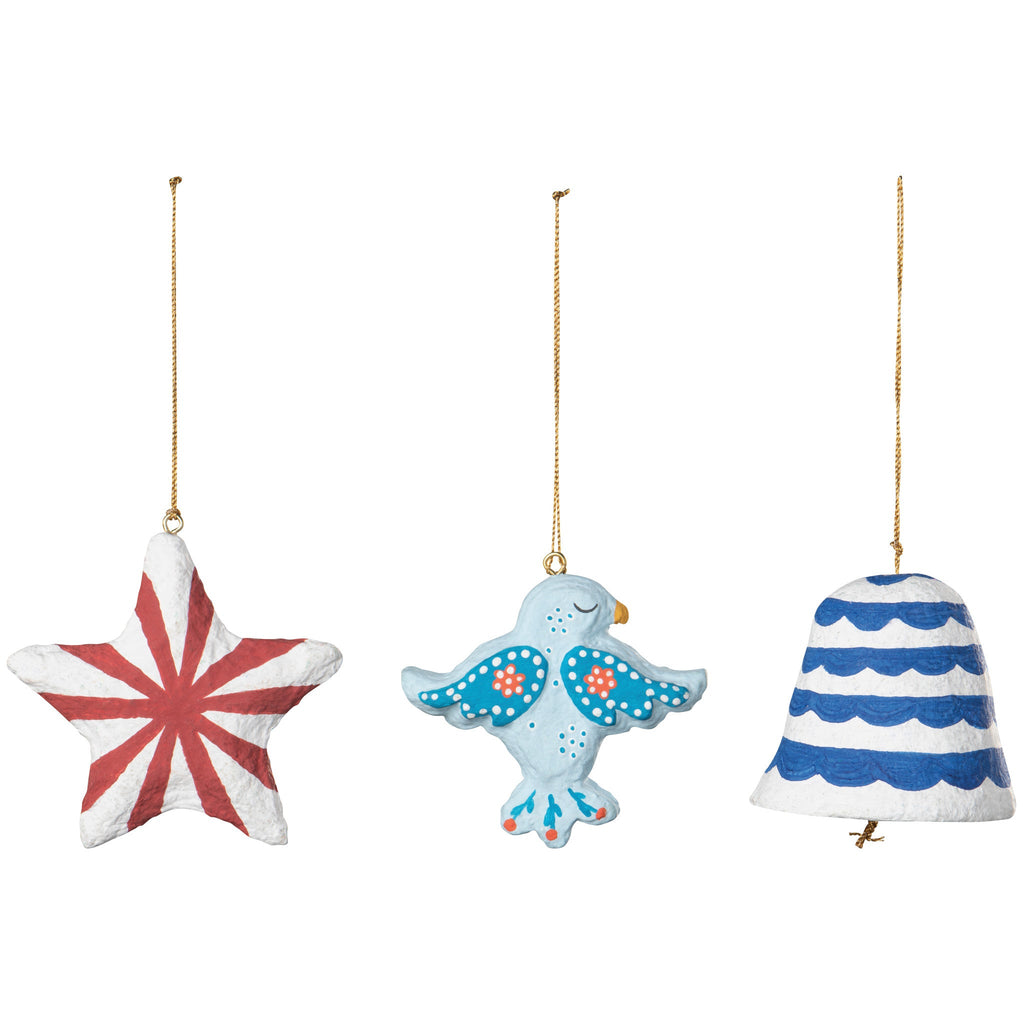 Peace and Harmony Paper Mâché Ornaments - Freshie & Zero Studio Shop