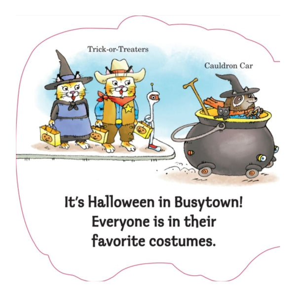 Richard Scarry's Halloween Cars and Trucks Chunky Board Book - Freshie & Zero Studio Shop