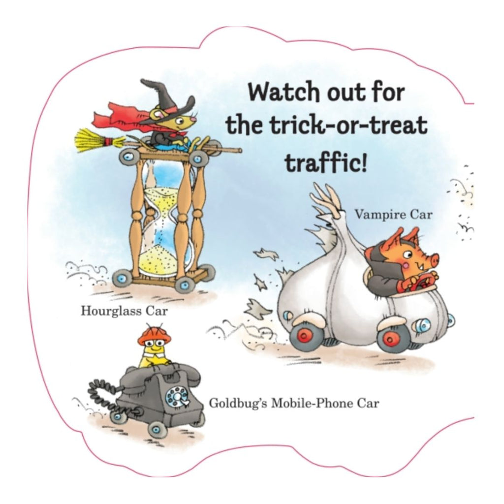 Richard Scarry's Halloween Cars and Trucks Chunky Board Book - Freshie & Zero Studio Shop