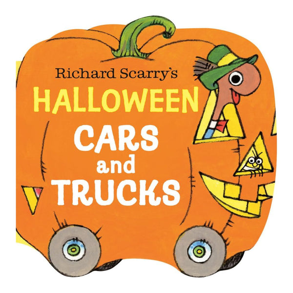Richard Scarry's Halloween Cars and Trucks Chunky Board Book - Freshie & Zero Studio Shop