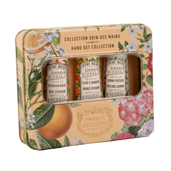 Hand Care Gift Set - Orange Blossom, Rose Geranium, and Jasmine - Freshie & Zero Studio Shop