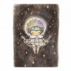 Spacegirl with Floral Helmet Mini Art Print - Freshie & Zero Studio Shop