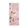 Holiday Animals Crystal Hologram Clear Stickers - Freshie & Zero Studio Shop