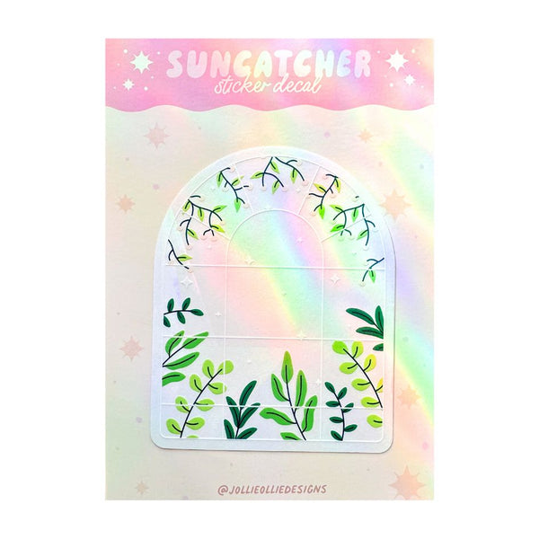 Greenhouse Suncatcher Decal - Freshie & Zero Studio Shop