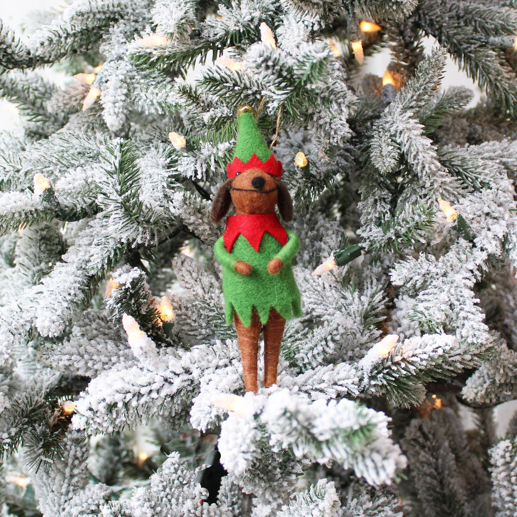 Dog Costume Christmas Ornaments - Freshie & Zero Studio Shop