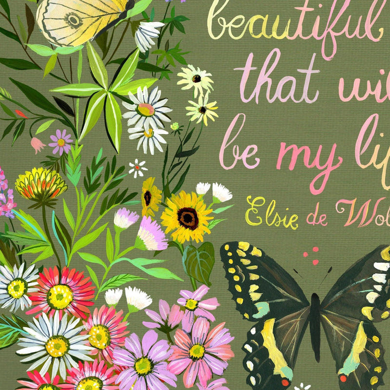 Katie Daisy Print - Everything Around Me: 11 x 14 - Freshie & Zero Studio Shop