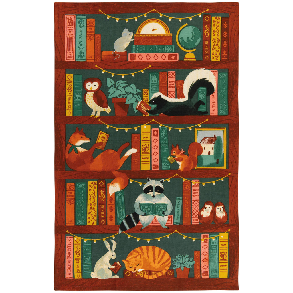 Book Club Dishtowel by Danica - Freshie & Zero Studio Shop