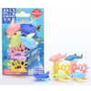 Iwako Sea Life Eraser Set of 7 - Freshie & Zero Studio Shop