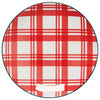 Holiday Plaid Appetizer Plates - Set of 4 - Freshie & Zero Studio Shop