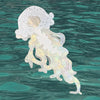 White Jellyfish Hair Claw Clip - Freshie & Zero Studio Shop