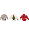 Ugly Christmas Sweater Felt Ornament - Freshie & Zero Studio Shop