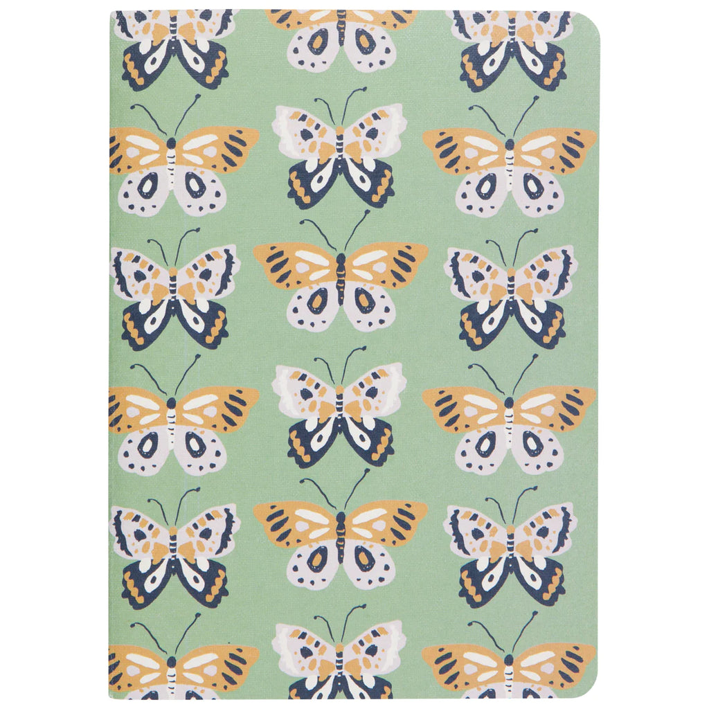 Notebook + Pencil Pouch Set - Butterfly - Freshie & Zero Studio Shop