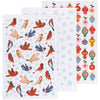 Season's Tweetings Floursack Dishtowels - Set of 3 - Freshie & Zero Studio Shop