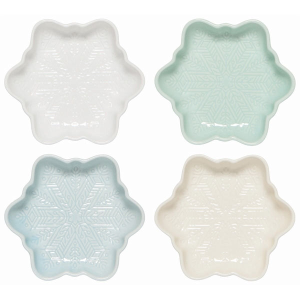 Snowflake Mini Dish Set of 4 by Danica - Freshie & Zero Studio Shop