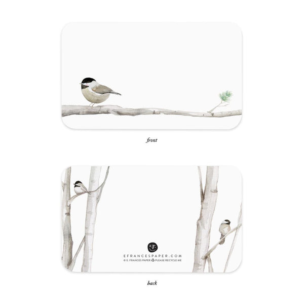 Little Notes Notecards - Winter & Fall - Freshie & Zero Studio Shop