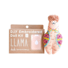 Embroidery Mini Plush Kit, Llama - Level 2 - Freshie & Zero Studio Shop
