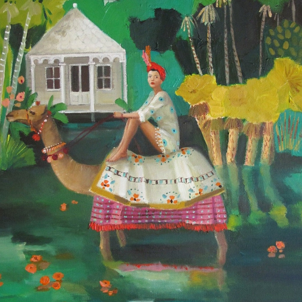 Janet Hill Art Print: Marigolds 8.5"x11" - Freshie & Zero Studio Shop
