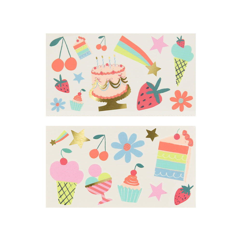 Meri Meri Temporary Tattoos - Freshie & Zero Studio Shop