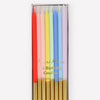 Gold Dipped Rainbow Birthday Candles - Freshie & Zero Studio Shop