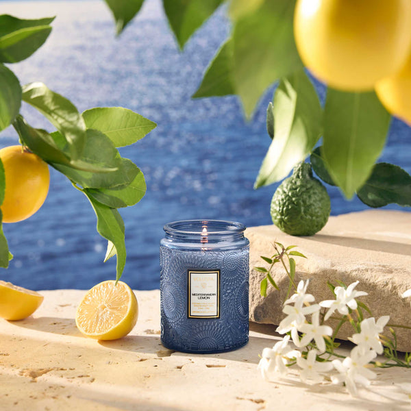 Mediterranean Lemon Small Jar Candle - Freshie & Zero Studio Shop