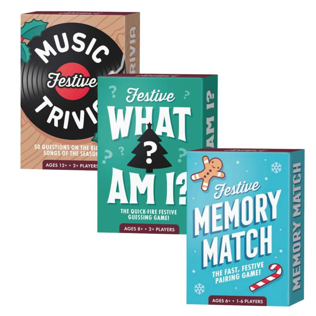 Mini Festive Card Games - Freshie & Zero Studio Shop