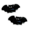 Small Sparkle Black Bat Hair Claw Clip Set of 2 - Freshie & Zero Studio Shop