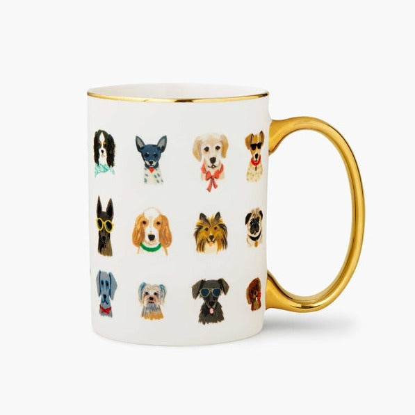 Dog Porcelain Mug by Rifle Paper Co - Freshie & Zero Studio Shop