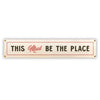 This Must Be The Place Felt Sign Banner - Freshie & Zero Studio Shop