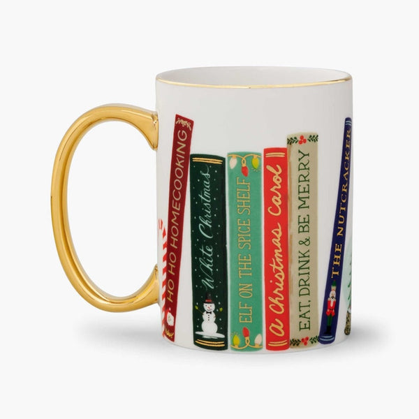 Festive Book Club Mug by Rifle Paper Co - Freshie & Zero Studio Shop