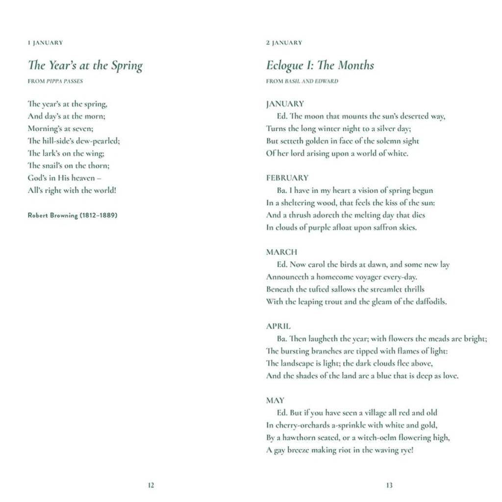 A Nature Poem for Every Day of the Year | Jane McMorland Hunter - Freshie & Zero Studio Shop