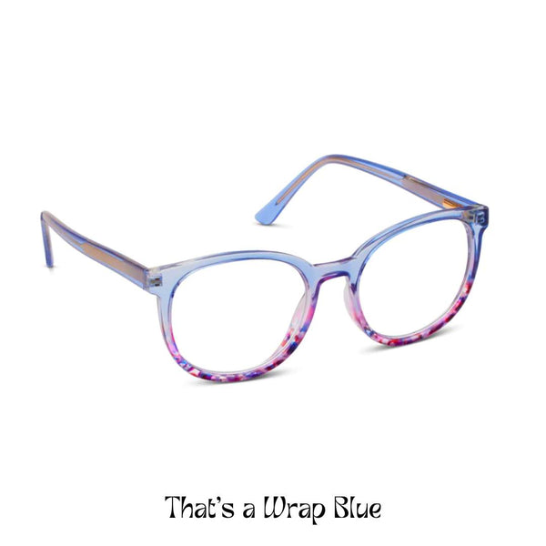 Peepers Reading Glasses: That's a Wrap Blue - Freshie & Zero Studio Shop