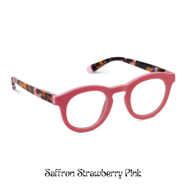 Peepers Reading Glasses: Saffron Strawberry Pink - Freshie & Zero Studio Shop